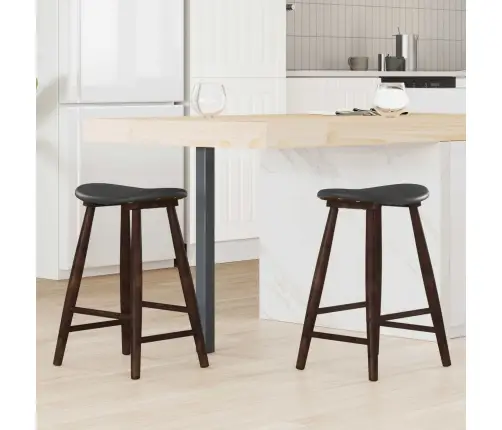 Söögitoa Toolid 2 Pcs Helepruun 46 X 37 X 63 Cm