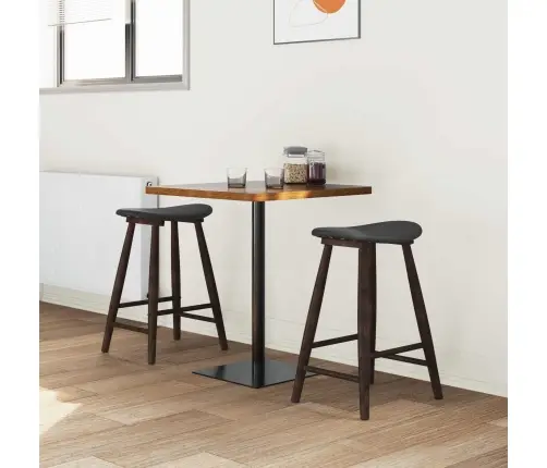 Söögitoa Toolid 2 Pcs Helepruun 46 X 37 X 63 Cm