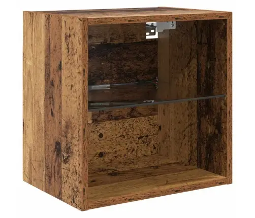 Tv Sienas Komplekti Ar Led 5 Pcs Vecs Koks 100 X 30 X 30 Cm