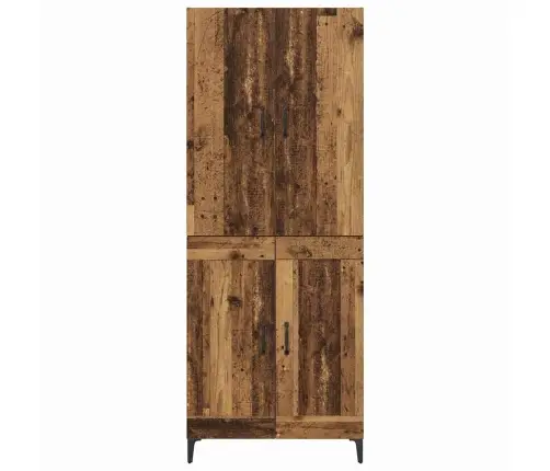 Aukštas Spintelė Senovinis Medis 69,5 X 34 X 180 Cm