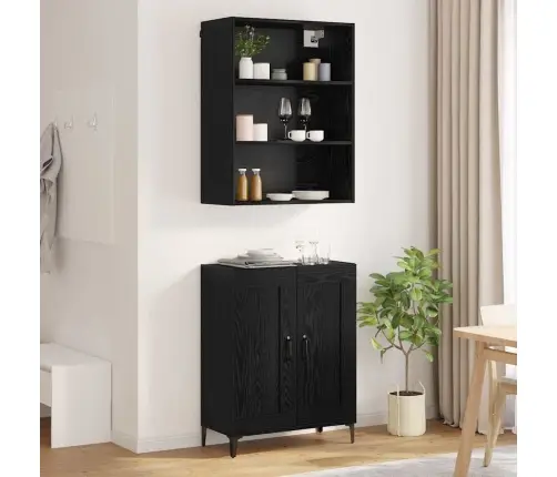 Kõrgushein 2 Pcs Must Tamm Tehispuit