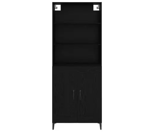 Kõrgushein 2 Pcs Must Tamm Tehispuit