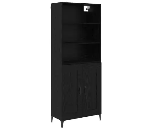 Kõrgushein 2 Pcs Must Tamm Tehispuit