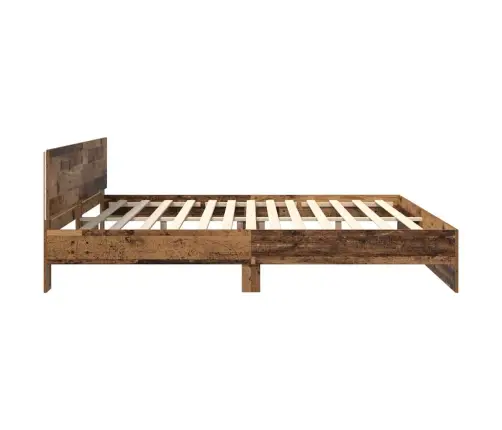 Gultas Rāmis Vecs Koks 180 X 200 Cm Inženierijas Koks Vidaxl