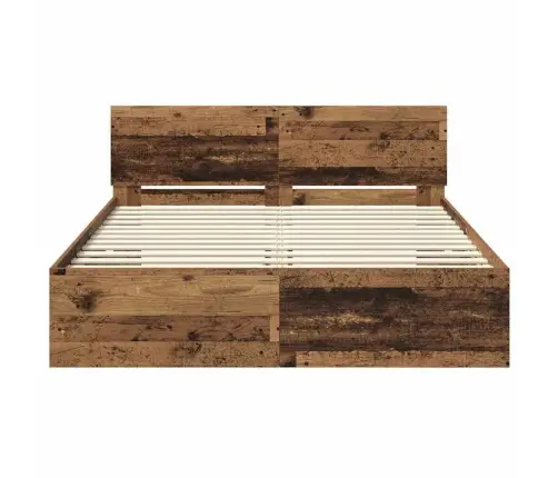 Lovos Rėmas Senovinis Medis 140 X 200 Cm Apdirbta Mediena