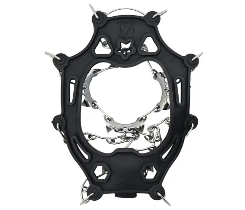 Ledus Uzlikas Apaviem Melna M Vidaxl