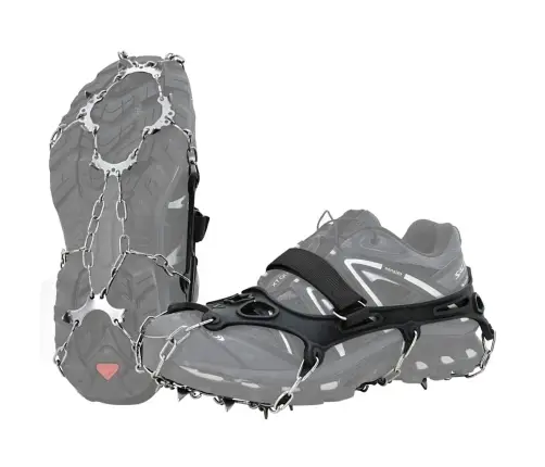 Ledus Uzlikas Apaviem Melna L Vidaxl