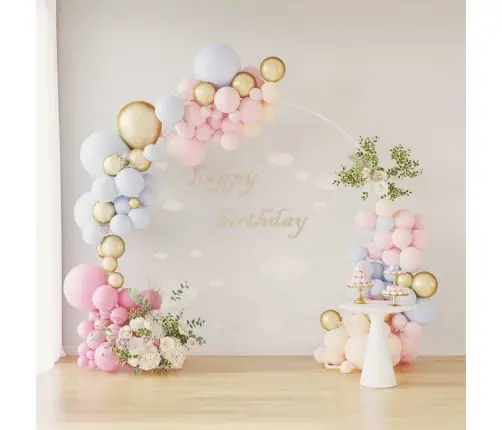 Kāzu Arka Balts 220 X 45 X 200 Cm Tērauds Vidaxl