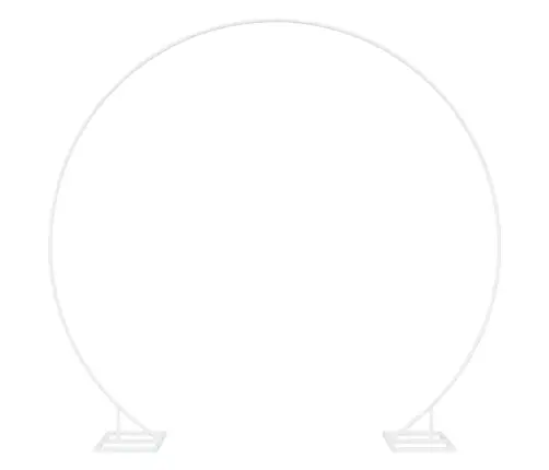 Kāzu Arka Balts 220 X 45 X 200 Cm Tērauds Vidaxl