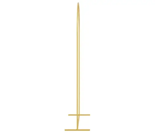 Kāzu Arka Zelts 100 X 39 X 200 Cm Tērauds Vidaxl