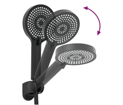 Dušipea Komplekt Must G 1 / 2 Tolli Messing