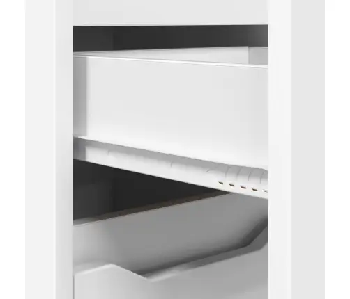 Vannas Istabas Mēbeļu Komplekts 4 Pcs Balts Inženierijas Koks Vidaxl