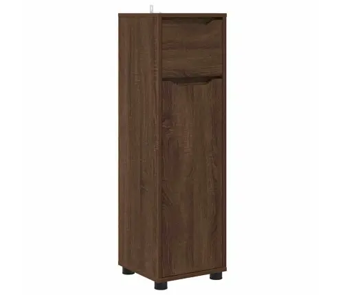 Vannas Istabas Mēbeļu Komplekts Ar Atvilktni 4 Pcs Brūns Ozols Vidaxl