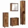 Vannas Istabas Mēbeļu Komplekts Ar Atvilktni 4 Pcs Vecs Koks Vidaxl