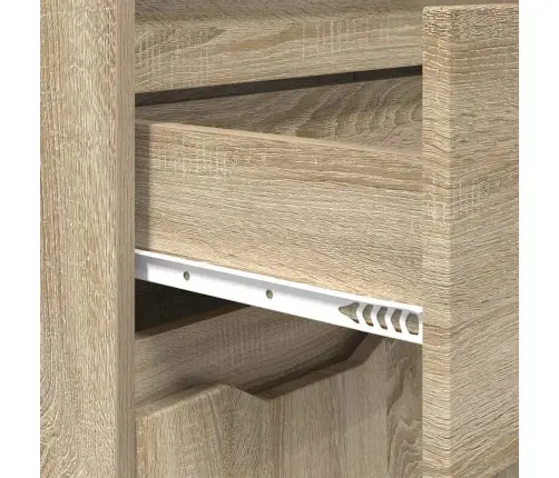 Vannas Istabas Mēbeļu Komplekts Ar Atvilktni 3 Pcs Sonoma Ozols Vidaxl