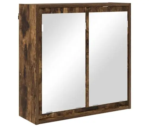 Vannas Istabas Mēbeļu Komplekts Ar Atvilktni 3 Pcs Dūmaka Ozols Vidaxl