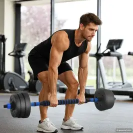 4-In-1 Hanteles Komplekts Melna Un Zila 121 X 19,5 X 19,5 Cm Vidaxl