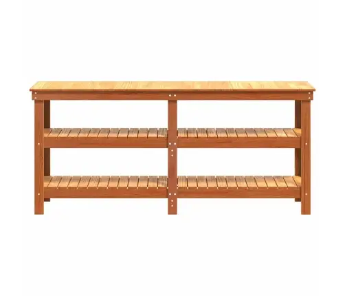 Darbastalis Vaško Ruda 181.5 X 50 X 80 Cm Kietos Pušies Mediena