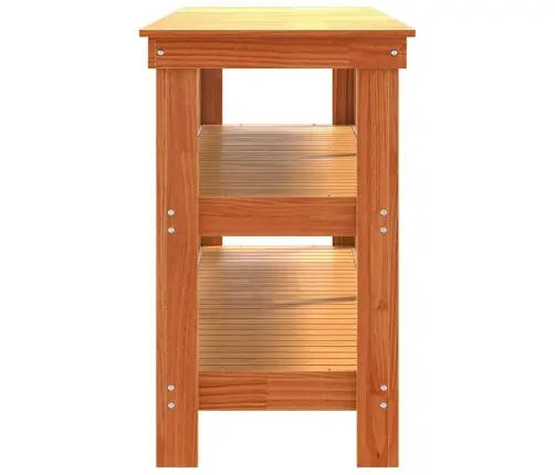 Darbastalis Vaško Ruda 181.5 X 50 X 80 Cm Kietos Pušies Mediena