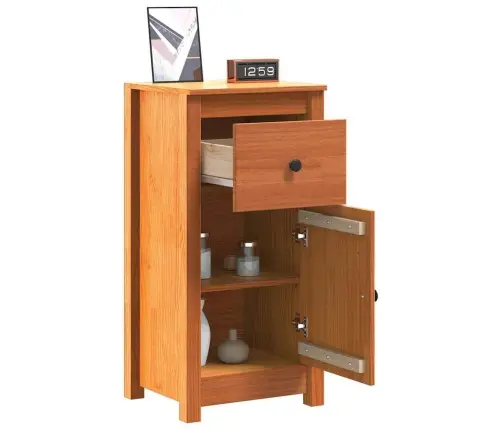 Kabalas Vaško Ruda 39 X 34,5 X 80 Cm Kietos Pušies Mediena