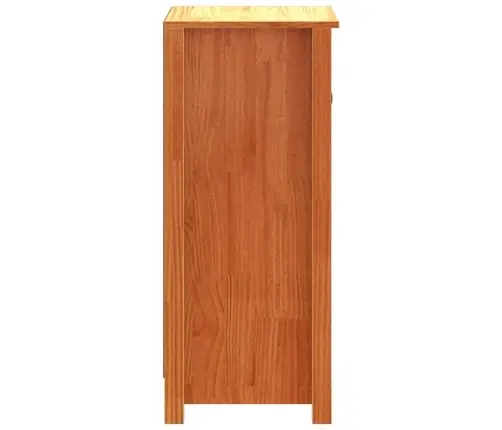 Kabalas Su Stalčių 2 Pcs Vaško Ruda 39 X 34,5 X 80 Cm