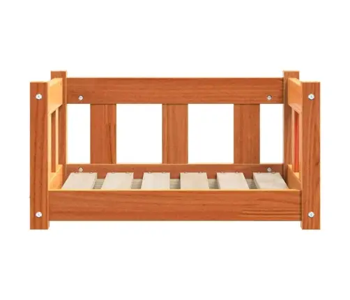 Šuo Lova Vaško Ruda 55 X 45 X 28 Cm Kietos Pušies Mediena