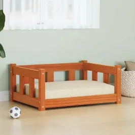 Koeravoodi Ladustamisega Vahapruun 65,5 X 50 X 28 Cm Tahke Mänd