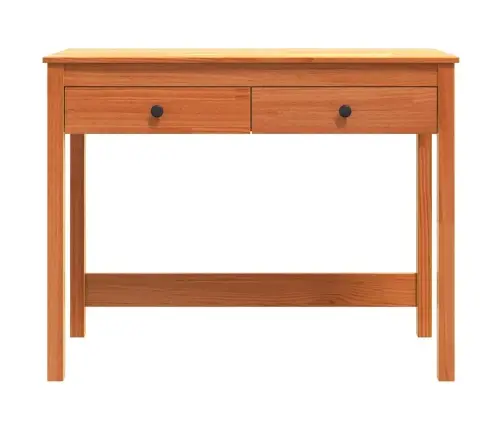 Laud Sahtliga Riiuliga Max Pruun 100 X 50 X 78 Cm Tahke Mänd