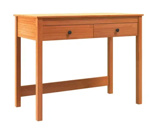 Laud Sahtliga Riiuliga Max Pruun 100 X 50 X 78 Cm Tahke Mänd