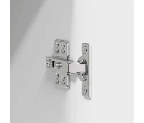 Piekarams Skapītis Ar Plauktu Riga 2 Pcs Balts 40 X 31 X 40 Cm Vidaxl