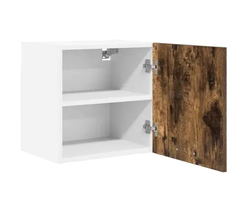 Piekarams Skapītis Ar Durvīm Riga 2 Pcs Kūpināts Ozols Un Balts Vidaxl