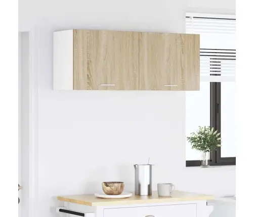 Seinakapp Sonoma Tammes Ja Valges 50 X 31 X 40 Cm Tehispuit