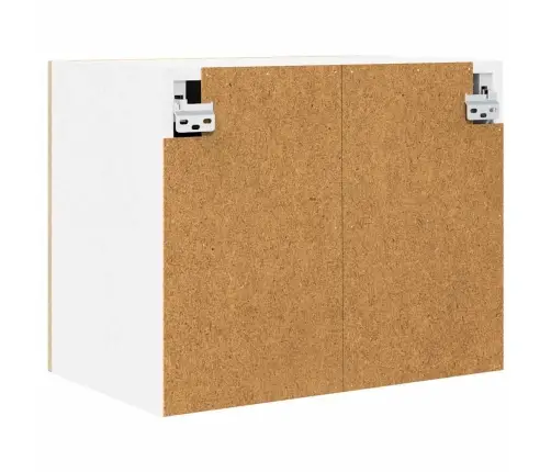 Seinakapp Sonoma Tammes Ja Valges 50 X 31 X 40 Cm Tehispuit