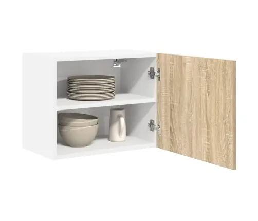 Seinakapp Sonoma Tammes Ja Valges 50 X 31 X 40 Cm Tehispuit