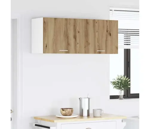 Piekarams Skapītis Riga 2 Pcs Amatnieka Ozols Un Balts Vidaxl