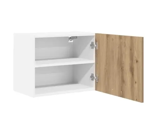 Piekarams Skapītis Riga 2 Pcs Amatnieka Ozols Un Balts Vidaxl