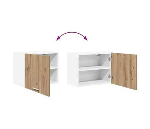 Piekarams Skapītis Riga 2 Pcs Amatnieka Ozols Un Balts Vidaxl