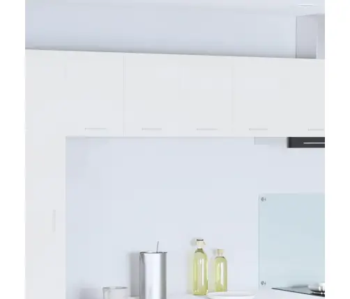 Seinakapp Ladustamisega 2 Pcs Valge 60 X 31 X 40 Cm Tehispuit