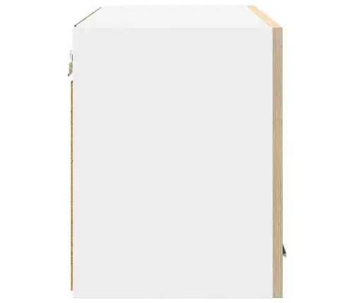 Piekarams Skapītis Riga Sonoma Ozols Un Balts 60 X 31 X 40 Cm Vidaxl