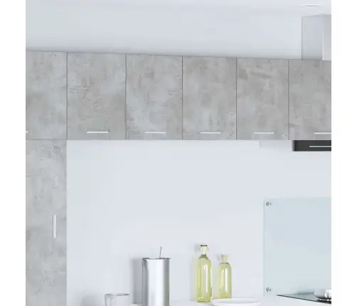 Piekarams Skapītis Riga Betona Pelēks Un Balts 60 X 31 X 40 Cm Vidaxl