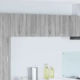 Piekarams Skapītis Riga Pelēks Sonoma Un Balts 60 X 31 X 40 Cm Vidaxl