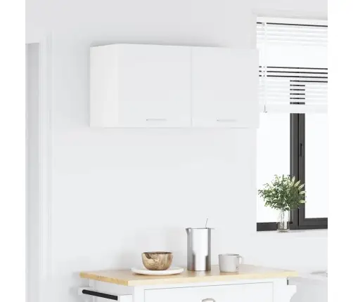 Piekarams Skapītis Riga Balts 80 X 31 X 40 Cm Inženierijas Koks Vidaxl