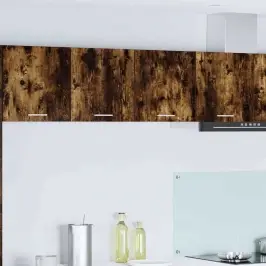 Piekarams Skapītis Ar Durvīm Riga Dūmaka Ozols 80 X 31 X 40 Cm Vidaxl