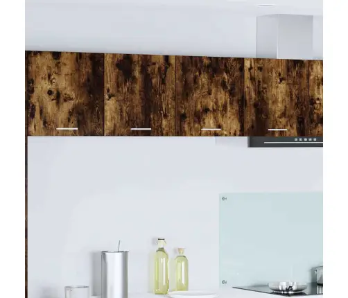 Piekarams Skapītis Ar Plauktu Riga Dūmaka Ozols 80 X 31 X 40 Cm Vidaxl