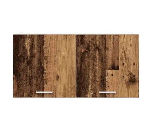 Seinakapp Ladustamisega Vana Puit 80 X 31 X 40 Cm Tehispuit