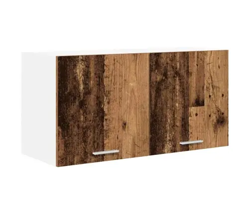 Seinakapp Ladustamisega Vana Puit 80 X 31 X 40 Cm Tehispuit