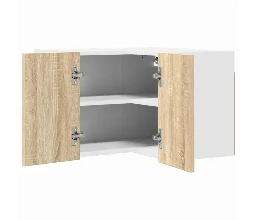 Pakabinama Spintelė Sonoma Ąžuolas Ir Baltas 57 X 57 X 40 Cm