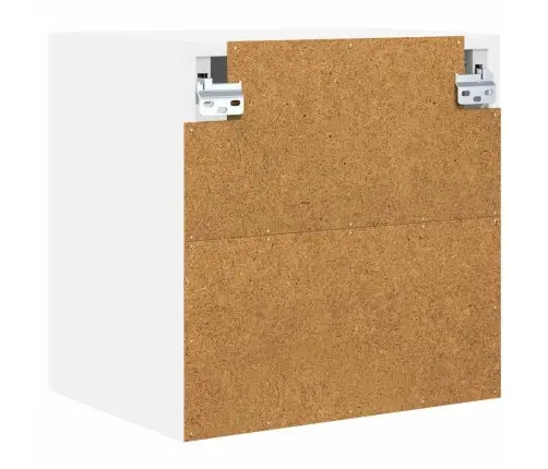 Pakabinama Spintelė Su Saugykla 2 Pcs Balta 40 X 31 X 40 Cm