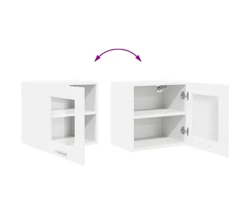 Pakabinama Spintelė Su Saugykla 2 Pcs Balta 40 X 31 X 40 Cm