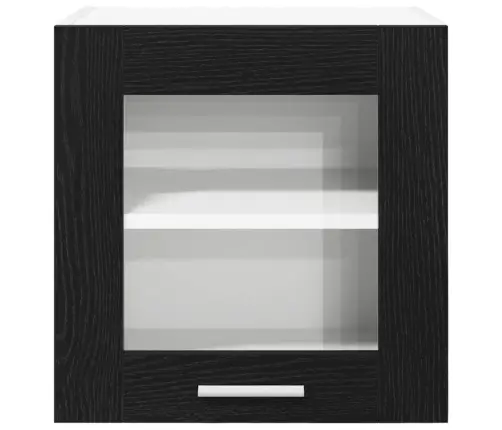 Pakabinama Spintelė 2 Pcs Juodas Ąžuolas 40 X 31 X 40 Cm